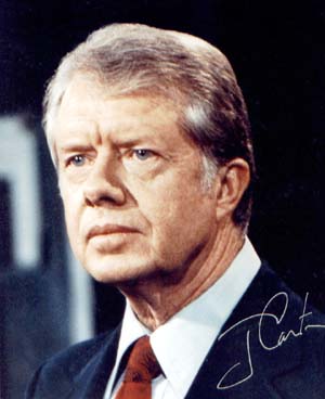 Jimmy Carter Autographed 8x10 Photo