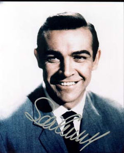 Sean Connery Autographed 8x10 Photo