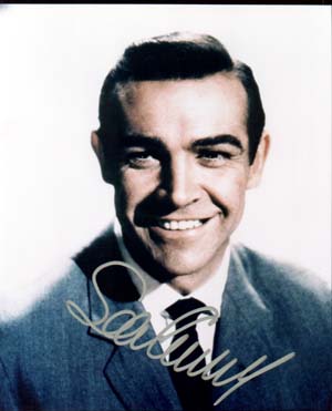 Sean Connery Autographed 8x10 Photo