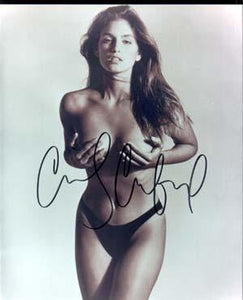 Cindy Crawford Autographed 8x10 Photo - Vintage Dugout