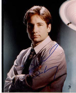 David Duchovny Autographed 8x10 Photo - Vintage Dugout