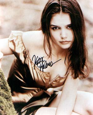 Katie Holmes Autographed 8x10 Photo