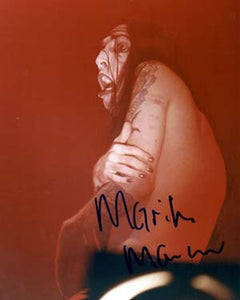 Marilyn Manson Autographed 8x10 Photo