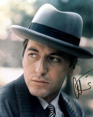 Al Pacino Autographed 8x10 Photo - Vintage Dugout