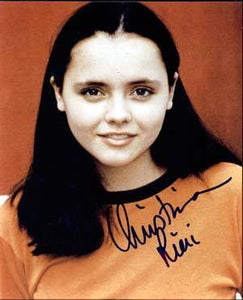 Christina Ricci Autographed 8x10 Photo - Vintage Dugout