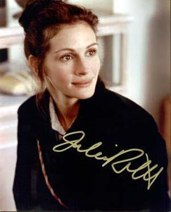 Julia Roberts Autographed 8x10 Photo - Vintage Dugout