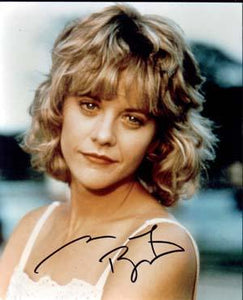 Meg Ryan Autographed 8x10 Photo - Vintage Dugout