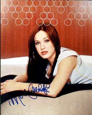 Marla Sokoloff Autographed 8x10 Photo - Vintage Dugout