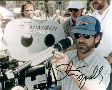 Steven Spielberg Autographed 8x10 Photo - Vintage Dugout