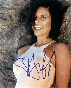 Tiffany Amber Theissen Autographed 8x10 Photo - Vintage Dugout