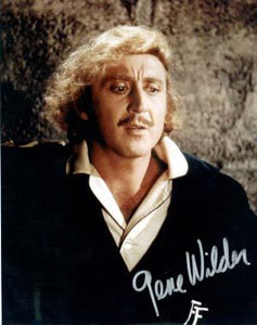 Gene Wilder Autographed 8x10 Photo - Vintage Dugout