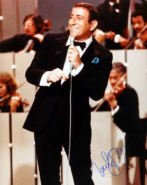 Tony Bennett Autographed 8x10 Photo