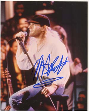 Michael Bolton Autographed 8x10 Photo