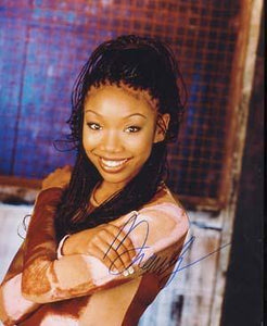 Brandy Autographed 8x10 Photo - Vintage Dugout