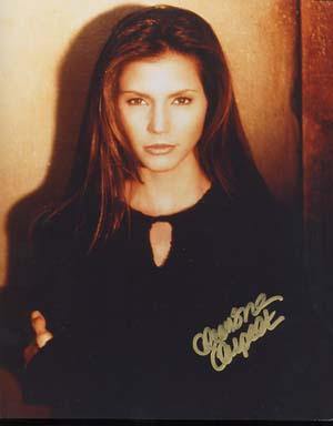 Charisma Carpenter Autographed 8x10 Photo - Vintage Dugout