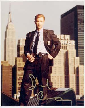 David Caruso Autographed 8x10 Photo - Vintage Dugout