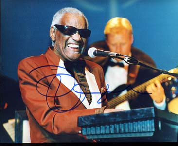 Ray Charles Autographed 8x10 Photo