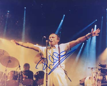 Phil Collins Autographed 8x10 Photo