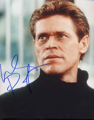 William Dafoe Autographed 8x10 Photo