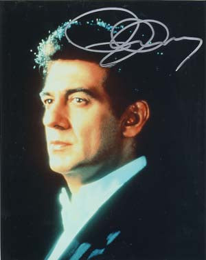 Placido Domingo Autographed 8x10 Photo