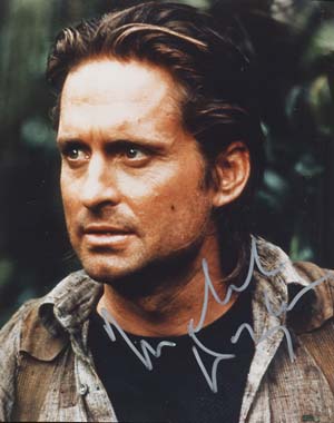 Michael Douglas Autographed 8x10 Photo