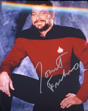 Jonathan Frakes Autographed 8x10 Photo