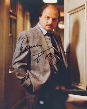 Dennis Franz Autographed 8x10 Photo - Vintage Dugout