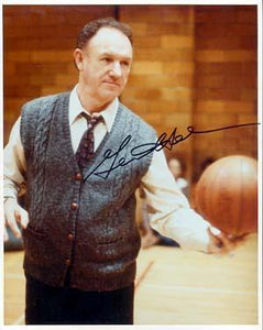 Gene Hackman Autographed 8x10 Photo - Vintage Dugout