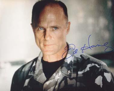 Ed Harris Autographed 8x10 Photo - Vintage Dugout