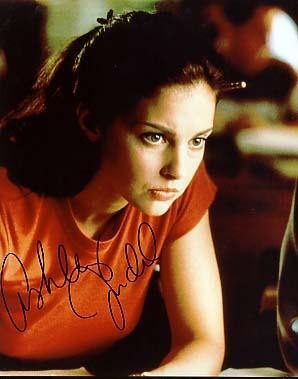 Ashley Judd Autographed 8x10 Photo - Vintage Dugout