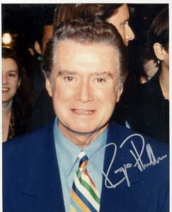 Regis Philbin Autographed 8x10 Photo - Vintage Dugout