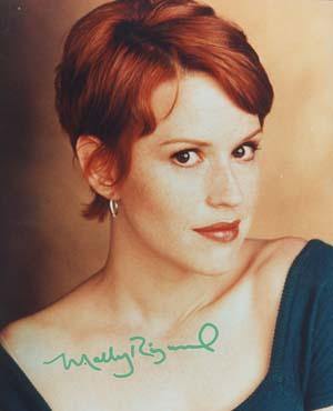 Molly Ringwald Autographed 8x10 Photo - Vintage Dugout