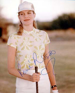 Rene Russo Autographed 8x10 Photo - Vintage Dugout