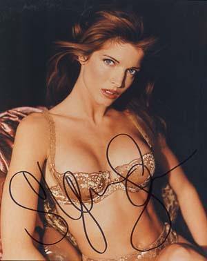 Stephanie Seymour Autographed 8x10 Photo - Vintage Dugout