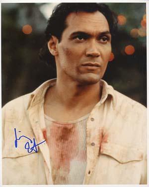 Jimmy Smits Autographed 8x10 Photo - Vintage Dugout