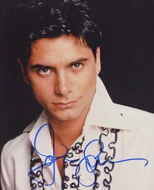 John Stamos Autographed 8x10 Photo - Vintage Dugout