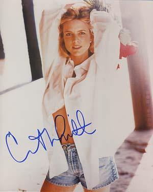 Courtney Thorne-Smith Autographed 8x10 Photo - Vintage Dugout