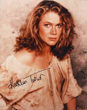 Kathleen Turner Autographed 8x10 Photo - Vintage Dugout