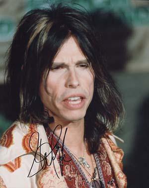 Steven Tyler Autographed 8x10 Photo - Vintage Dugout