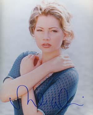 Michelle Williams Autographed 8x10 Photo - Vintage Dugout