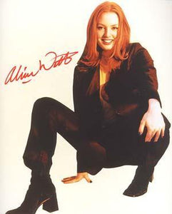 Alicia Witt Autographed 8x10 Photo - Vintage Dugout