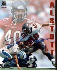 Mike Alstott Autographed 8x10 Photo