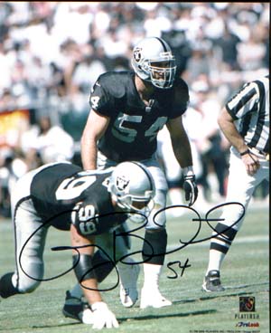 Greg Biekert Autographed 8x10 Photo