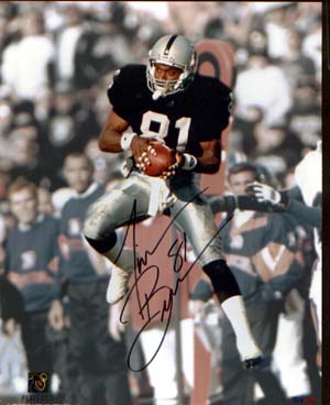 Tim Brown Autographed 8x10 Photo