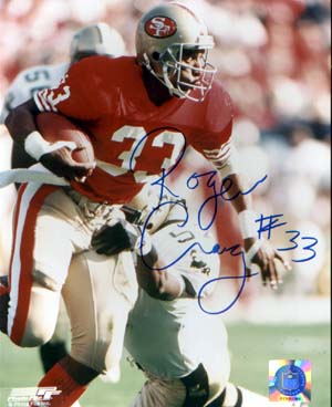 Roger Craig Autographed 8x10 Photo