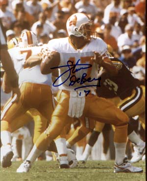 Steve DeBerg Autographed 8x10 Photo