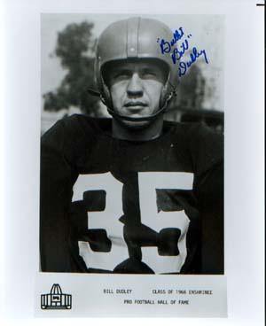 Bill Dudley Autographed 8x10 Photo - Vintage Dugout