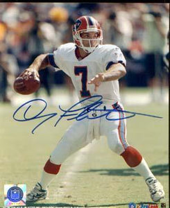 Doug Flutie Autographed 8x10 Photo - Vintage Dugout