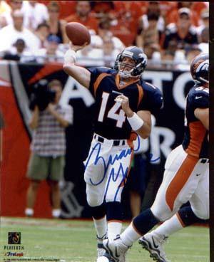 Brian Griese Autographed 8x10 Photo - Vintage Dugout