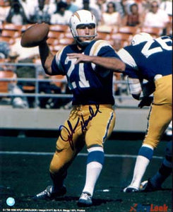 John Hadl Autographed 8x10 Photo